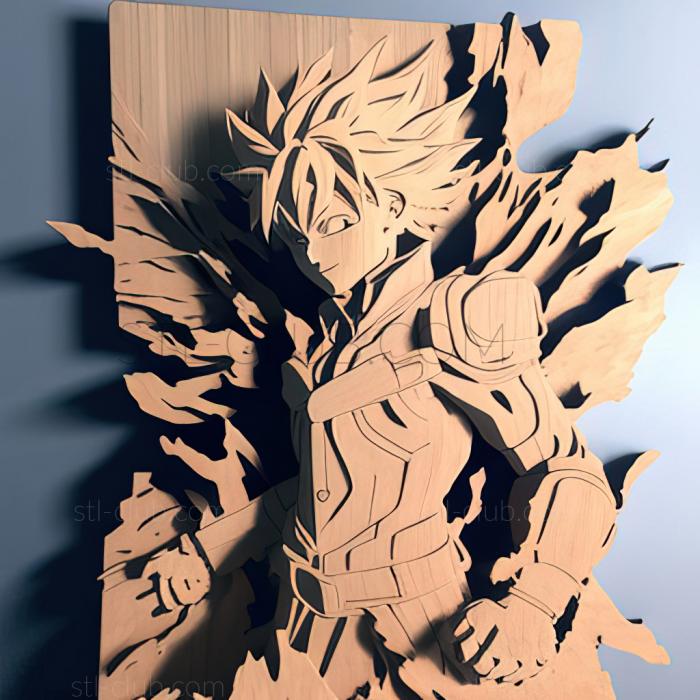 3D model My Hero Academia Khei Horikoshi (STL)